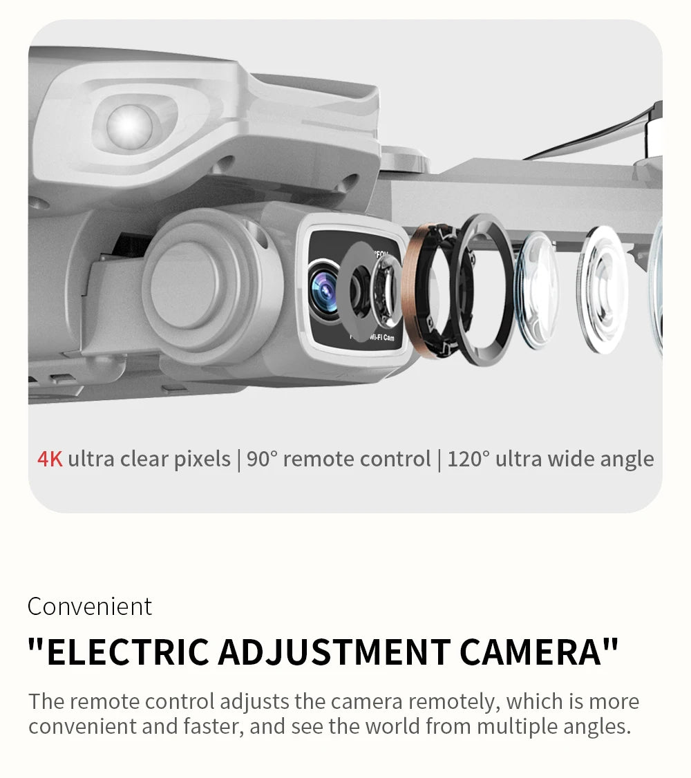 LYZRC L900 PRO GPS Drone – 4K HD Dual Camera, 5G WiFi, Brushless Motor, FPV Quadcopter, Foldable Aerial Photography Drone