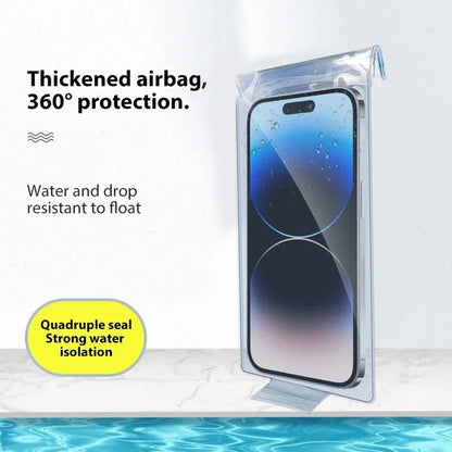 1-10PCS Cycling Rainproof Phone Pouch – High Sensitivity Waterproof Cellphone Cover for iPhone, Samsung, Xiaomi