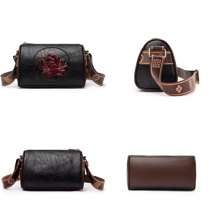 Luxury Women’s Leather Handbag – Large Capacity Shoulder & Crossbody Designer Bag