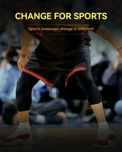 Basketball Knee Pads – Unisex Elastic Compression Leg Sleeves for Running, Cycling & Outdoor Sports