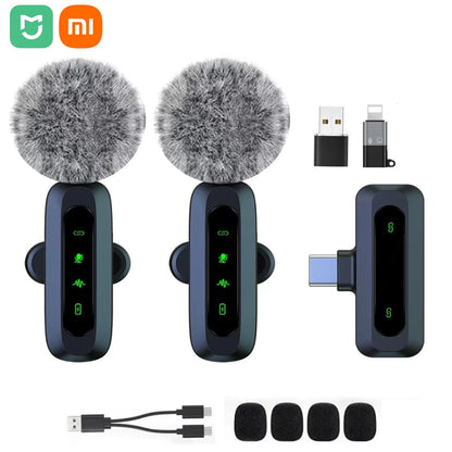 Xiaomi Wireless Lavalier Microphone – Portable Mini Mic for Audio, Video Recording & Livestreaming on iPhone & Android