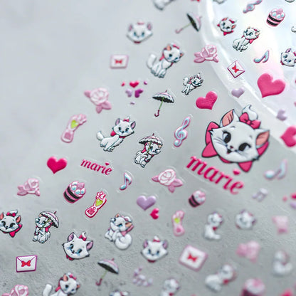 Cute Snoopy 5D Nail Stickers – Cartoon Anime Nail Art Decoration