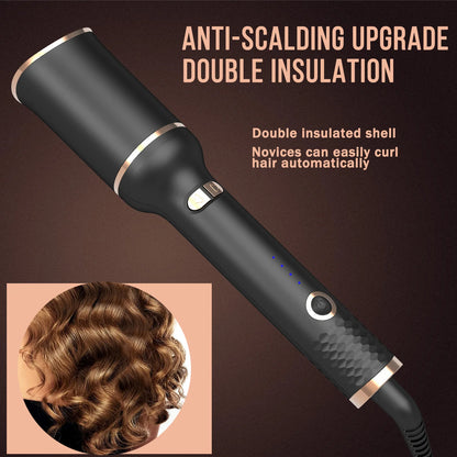 Automatic Hair Curler | Ceramic Rotating Air Curling Iron | Air Spin Wand Styler Curl Machine for Magic Curls