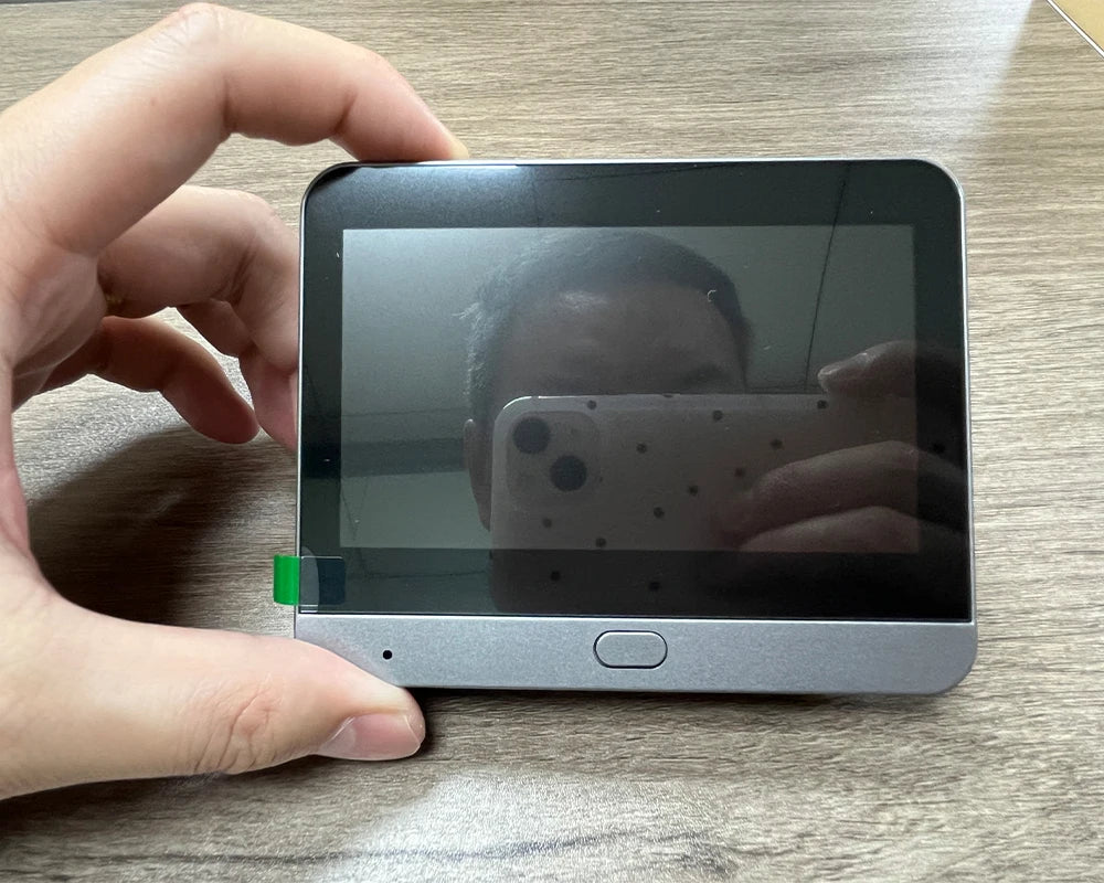 3MP Smart Life Tuya WiFi Doorbell — 1080P Peephole Camera, 5000mAh Battery, PIR Motion Sensor, IR, Alexa & Google Compatible