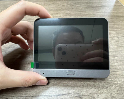 3MP Smart Life Tuya WiFi Doorbell — 1080P Peephole Camera, 5000mAh Battery, PIR Motion Sensor, IR, Alexa & Google Compatible