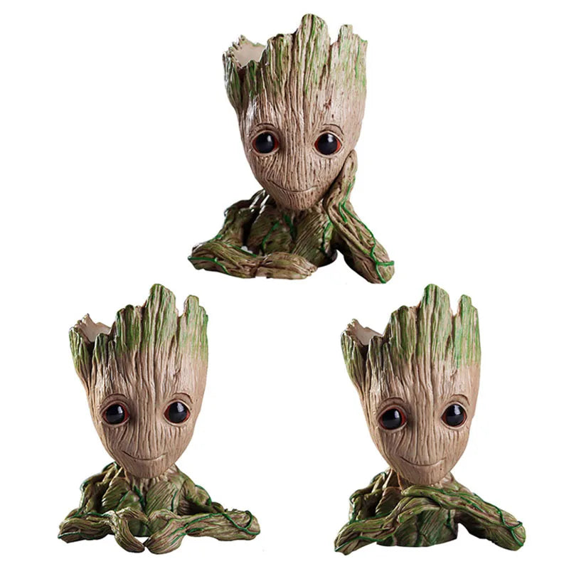 Groot Planter Flower Pot for Indoor Plants – Anime Figurine Ornament & Home Decor Gift