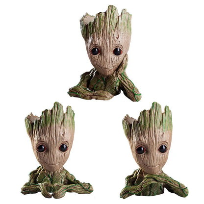 Groot Planter Flower Pot for Indoor Plants – Anime Figurine Ornament & Home Decor Gift