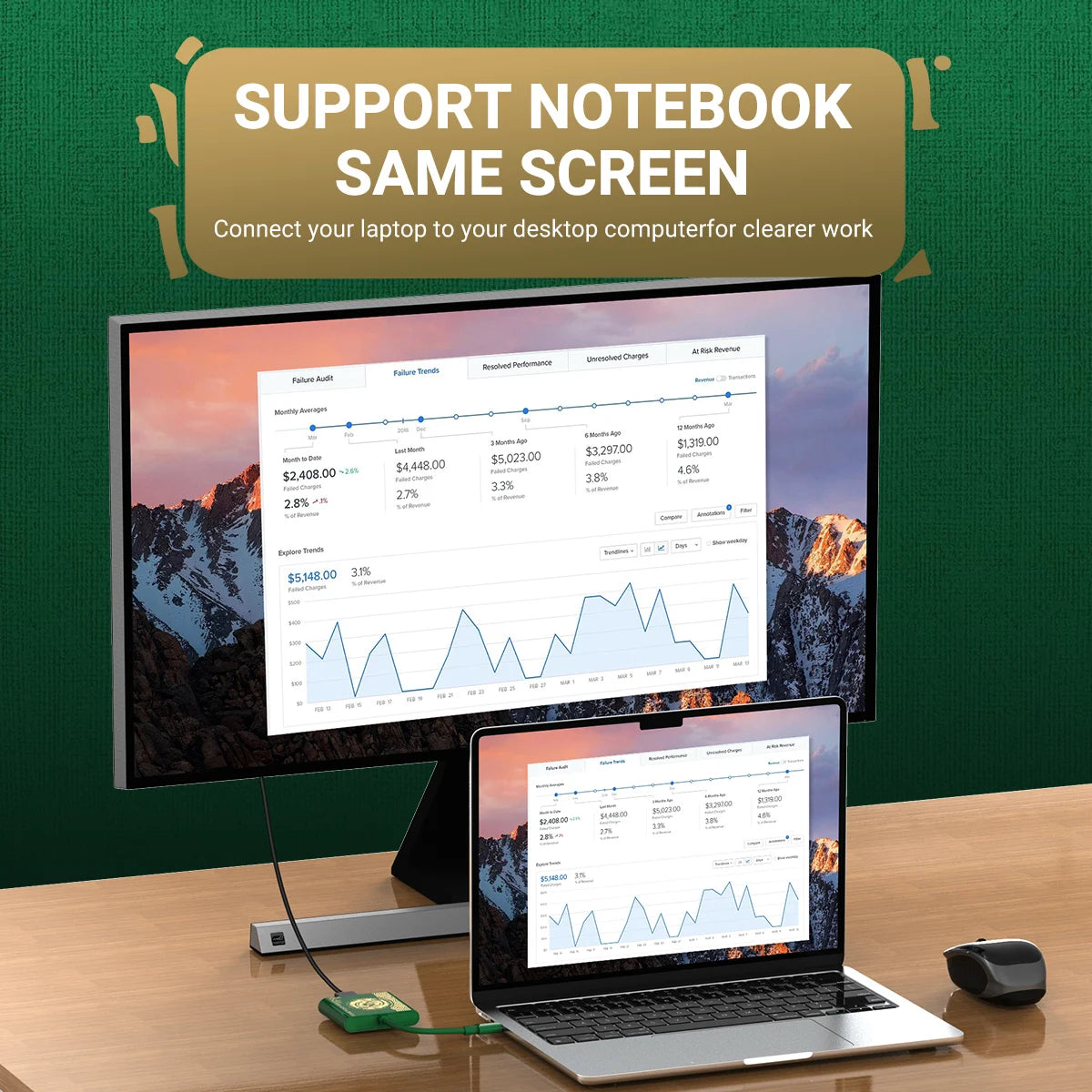 4K Switch TV Docking Station — 3-in-1 USB-C Game Hub with USB 3.0, HDMI & 100W PD for Laptop, Nintendo Switch/Switch OLED, Mobile Phone