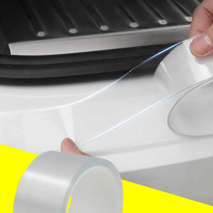 Transparent Car Door Protector – 3/5/10M Anti-Scratch Nano Tape, Glossy Clear Paint Protection Film