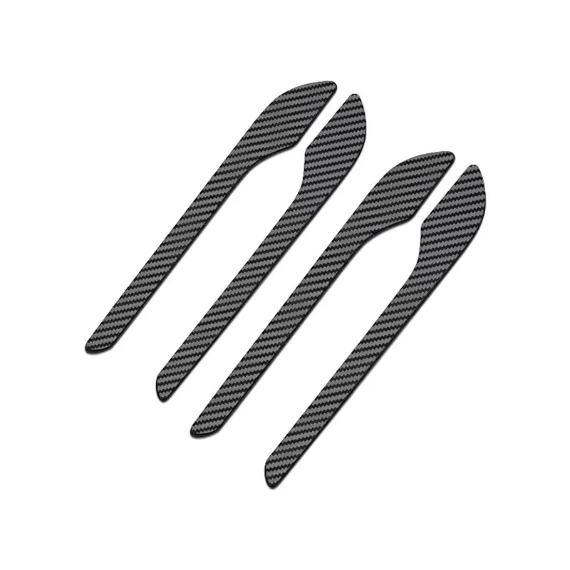 Tesla Model 3 & Y Carbon Fiber ABS Door Handle Cover – Premium Durable 2024 Car Accessory Protector Sticker