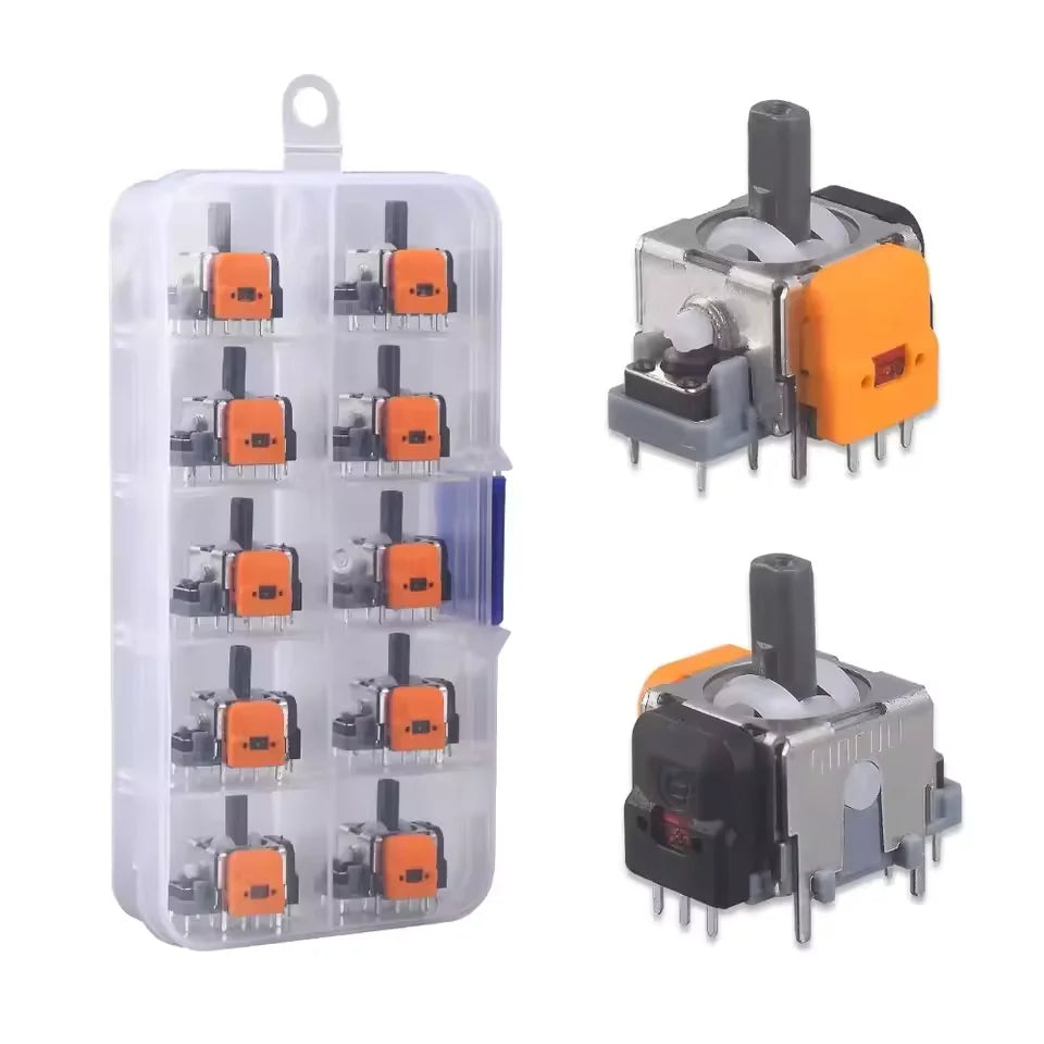 Replacement Hall Effect 3D Analog Joystick – Thumbstick Sensor for PS5, PS4, Xbox One & Switch Pro Controllers