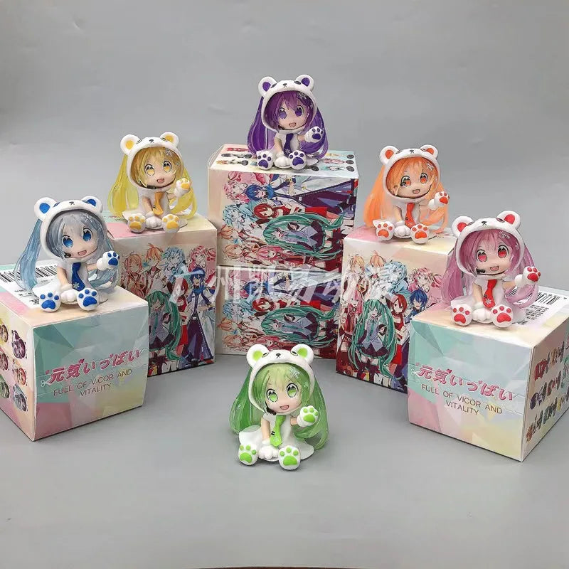 Hatsune Miku Mystery Gift Box – Anime Blind Box with Lucky Action Figures & Model Toys