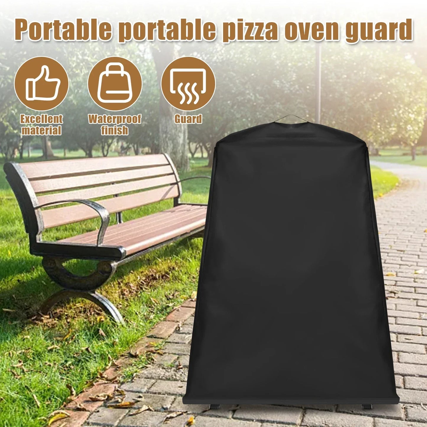 Waterproof Pizza Oven Cover for Ninja OO101 Woodfire 8-in-1 – Oxford Cloth BBQ Accessory