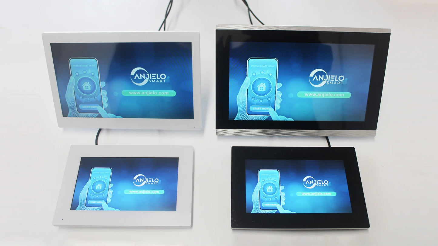 Fingerprint 5-in-1 WiFi Video Doorbell — Tuya Smart 1080P Touch Intercom System for Home Security