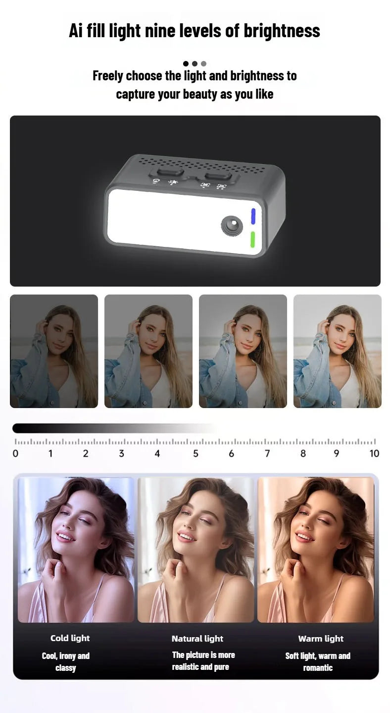 3-Axis Mobile Gimbal Stabilizer – Phone Video Recorder with Face & Object Tracking for Android & iPhone