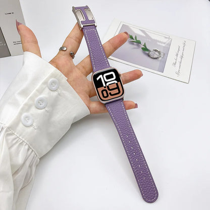 Genuine Leather Straps for Apple Watch – 40mm-49mm Bands for Series 5/6/7/8/9/10, SE & Ultra