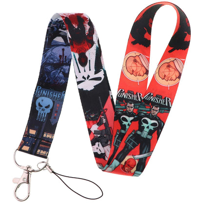Cartoon Credential Holder Keychain – Cool Lanyard for Key, ID Card, Gym Badge & Cosplay Gift