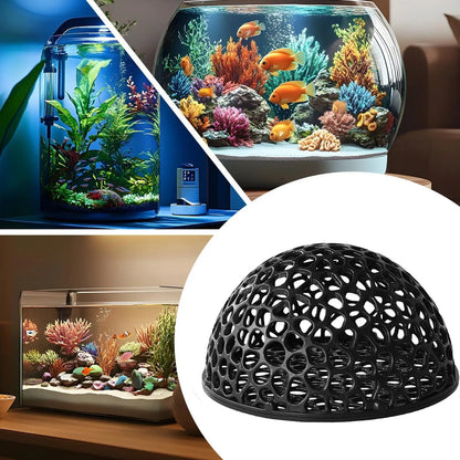 Aquarium Shrimp House Cave – Mini Porous Betta & Shrimp Shelter for Hiding, Breeding, and Aquatic Decor