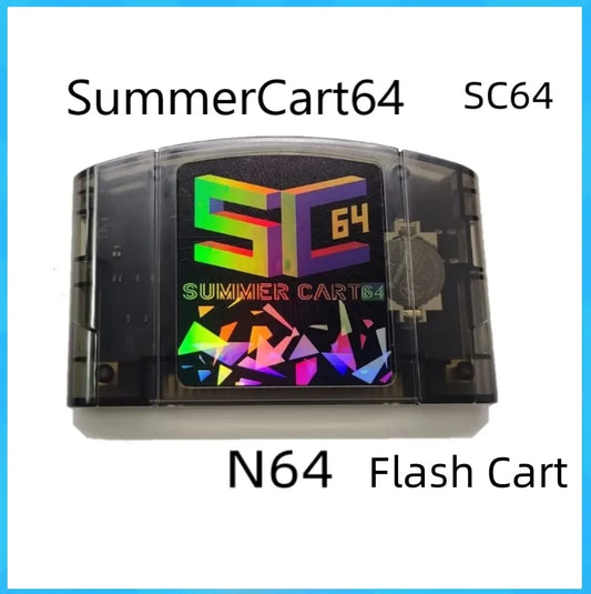 SC64 Flash Cart SummerCart64 — Open Source 64 Video Game Console Modular Chip Game Card