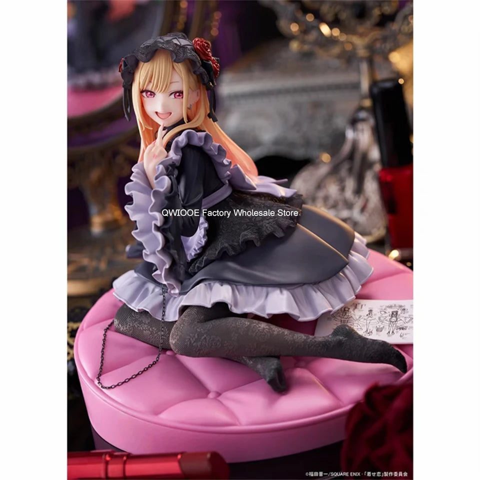 Original TAITO My Dress-Up Darling 15cm Marin Kitagawa Bunny Girl Figure – Sexy PVC Collectible Gift for Boys & Anime Fans