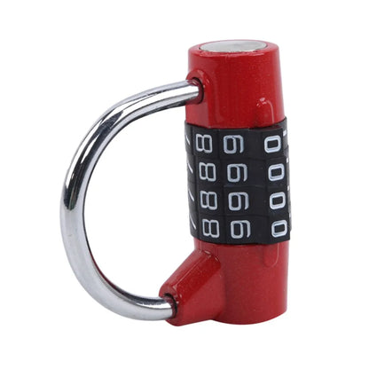 Multifunctional 4-Digit Combination Padlock – Security Lock for Gym Lockers, Luggage, Cabinets, Toolboxes, and Doors