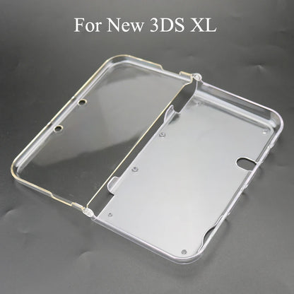 YuXi Clear Plastic Crystal Case — Hard Shell Protective Cover for NDSL, NDSi, New 3DS XL & GBA SP Game Console