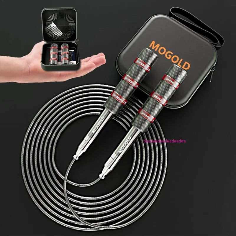 Telescopic Skipping Rope – Racing & Fitness Jump Rope for Students, Men & Women, Weight Loss