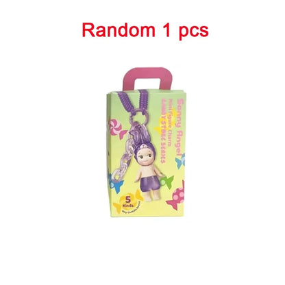 Sonny Angel Candy Shop Blind Box — Mini Character Pendant Keychain Doll Collectible Gift for Kids & Fans