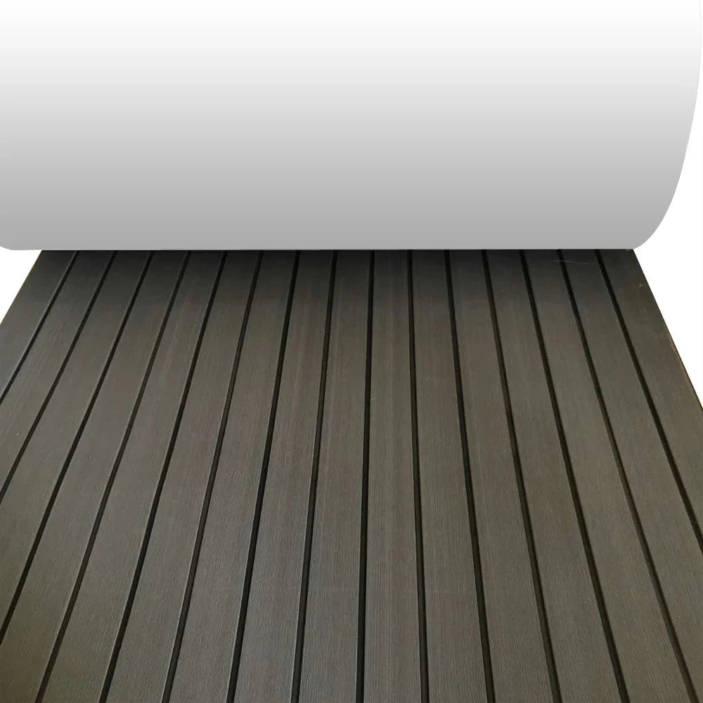 94.5"×35.4" EVA Anti-Slip Foam Boat Decking Sheet — Self-Adhesive Cuttable Deck Flooring Mat for Boats
