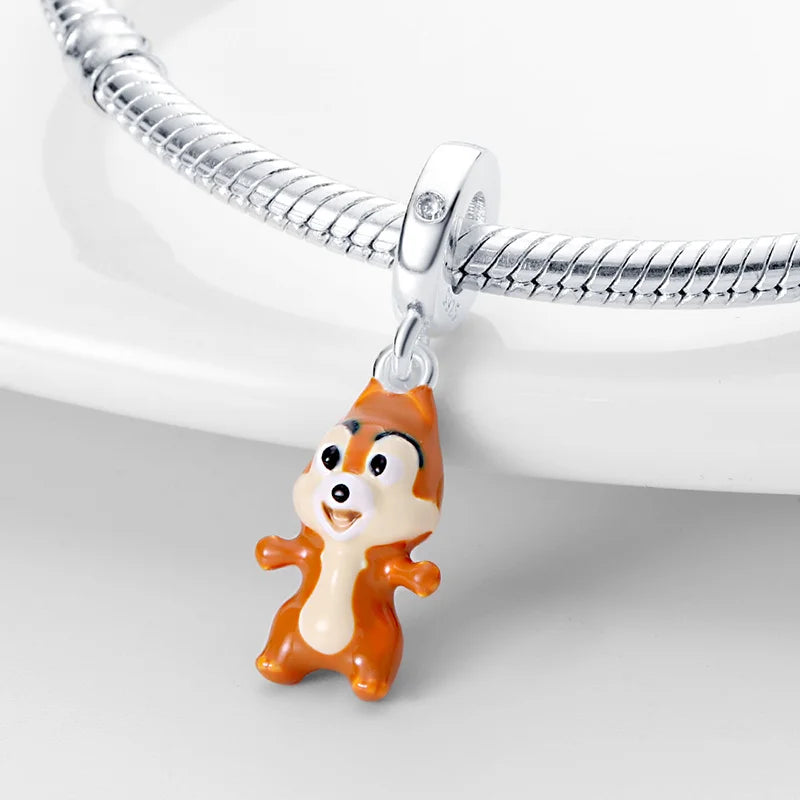 Fall New 925 Silver Plated MINISO Marvel Star Wars Rescuers Pendant Charm – Fits Original Pandora Bracelet, DIY Jewelry for Women