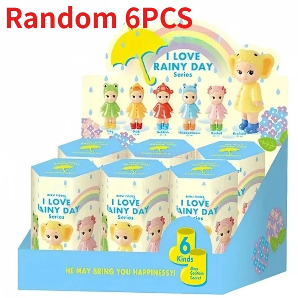 Random Sunny Angel "I Love Rainy Day" Blind Box – Trendy Handmade Desktop Ornament and Creative Gift Doll