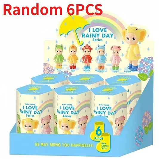 Random Sunny Angel "I Love Rainy Day" Blind Box – Trendy Handmade Desktop Ornament and Creative Gift Doll