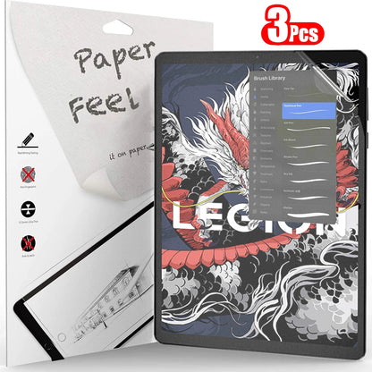 3Pcs Paper-Like Screen Protector for Lenovo Legion Y700 2025 – 8.8" 3rd & 2nd Gen 2023, No Glass Protector        4o mini