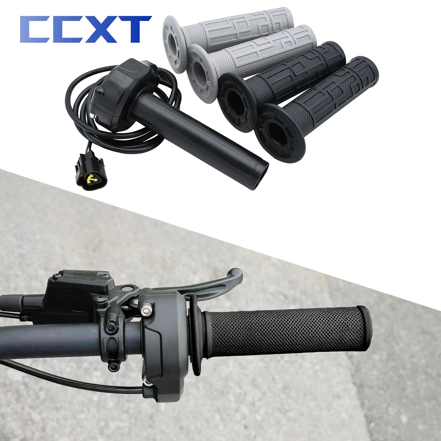 Motorcycle Dirt Bike Handlebar Throttle Grip – Accelerated Turn Grip for Sur-Ron Light Bee X & S Parts