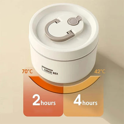 Portable Insulated Lunch Container Set – 3 Stackable Thermal Food Storage Boxes for Adults & Kids