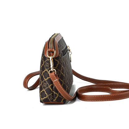 High-Quality PU Leather Women’s Shoulder Bag – Small Luxury Crossbody Messenger Handbag & Phone Satchel