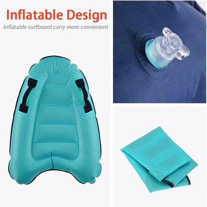 Portable Inflatable Surfboard — Lightweight & Easy-to-Carry Board for Adults & Kids