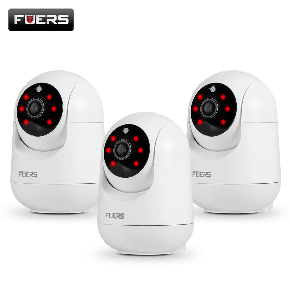 FUERS 5MP HD Indoor WiFi Security Camera – Baby Monitor & Pet Camera with Motion Detection, Tuya Smart Home & Alexa Compatible