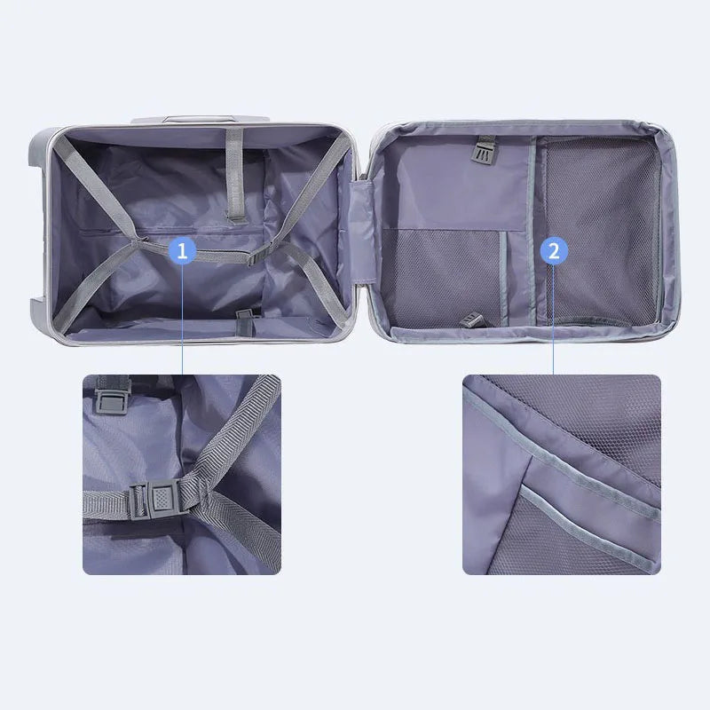 Kids Ride-On Stroller Travel Suitcase – Multifunction Waterproof & Wear-Resistant Luggage Trunk for Children