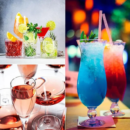 LED Luminous Cup Stickers — 6cm Bottle & Glass Coaster Lights for Bar, KTV, Wedding, Party Decoration (1/50PCS)