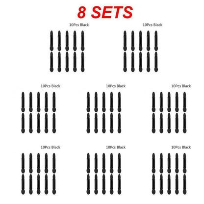 10/50PCS Double-Ended Sponge Sticks - Portable Eyeshadow, Eyeliner & Lip Makeup Applicators, Disposable Cosmetic Tools