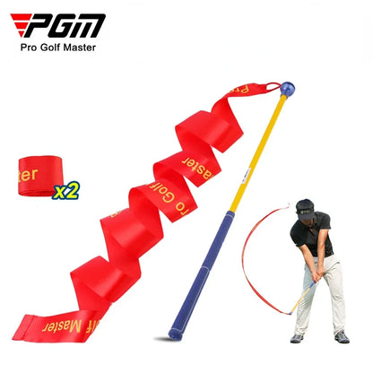PGM Golf Swing Training Stick – Ribbon Sound Practice Tool to Improve Swing Speed, HGB020