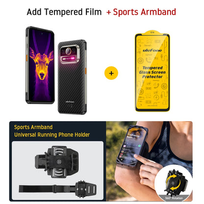 Ulefone Armor 25T Pro 5G Rugged Smartphone – Thermal Imaging, Night Vision, Android 14, 64MP Camera, NFC, Waterproof, 33W Charging