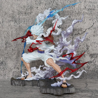 25cm Raiden Five Gear Nica Lightning Luffy Action Figure – Collectible Model Statue, Doll Toy, Decoration Gift