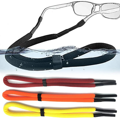 Floating Sunglasses Chain: Unisex Water Sports Anti-Slip Glasses Cord Holder - Secure Eyewear Straps for Goggles & Reading Glasses