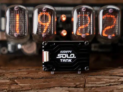 RUSH Solo Tank 5.8G VTX Video Transmitter – 1.6W High Power with Built-in Microphone & CNC Heat Dissipation for RC FPV