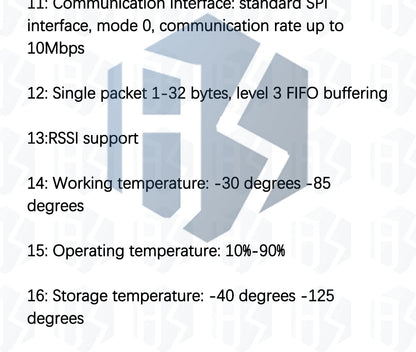 CC1101 Wireless Module - 10mW, 433MHZ/868MHZ, Long Distance Transmission 300-1000M with SMA Antenna, Wireless Transceiver