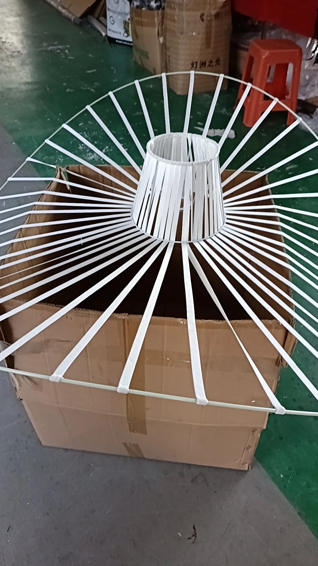 Italian Cross-Border Nordic Straw Hat Fabric Lamp — Modern Designer Art Lamp for Restaurant & Living Bedroom