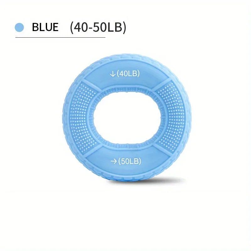 Silicone Hand Grip Strengthener Ring – Forearm & Finger Training for Strength