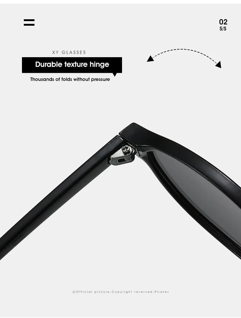 Sexy Small Oval Women's Sunglasses 2024 – New Fashion Black & Brown Summer Shades, Trendy Unique Eyewear for Men & Women